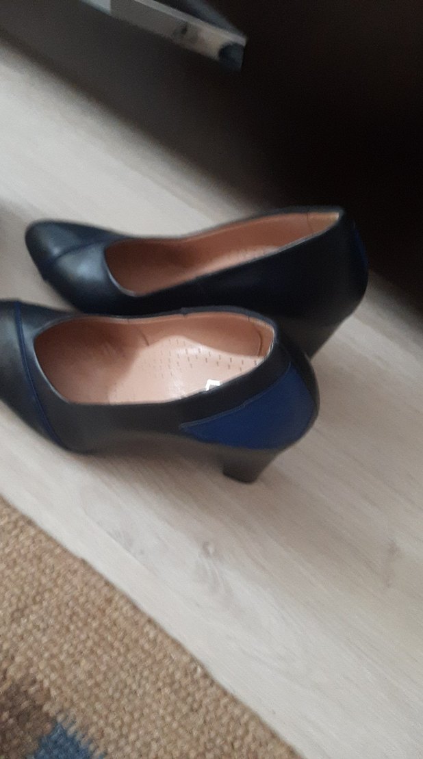 Kadın lacivertKlasik Topuklu Ayakkabı - Görsel 2