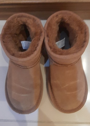 Bej Süet kiz cocuk Dolgu Topuk Bot - Görsel 2