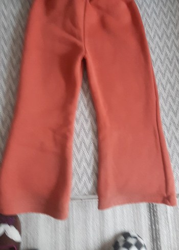 Kiremit rengi Oversize Kız Eşofman Takımı - Görsel 3