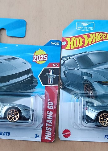 Gri Mustang GTD Oyuncak Araba