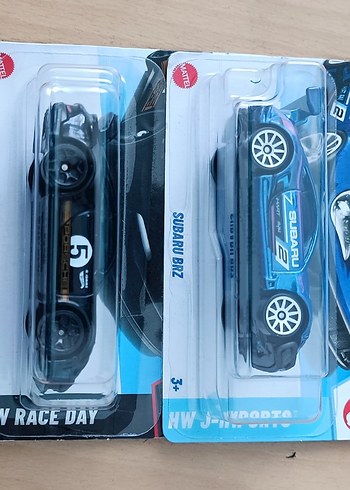 Hot Wheels Porche, cupra e ve Subaru brz