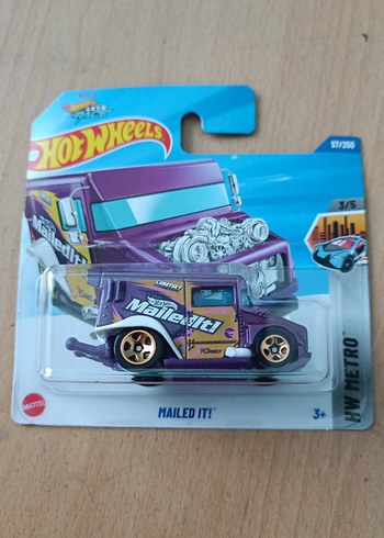 Mor Hot Wheels Oyuncak Araba