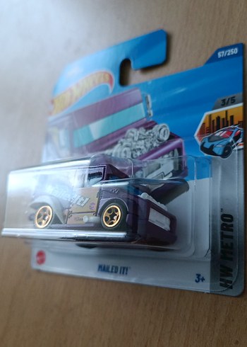  Mor Hot Wheels Oyuncak Araba