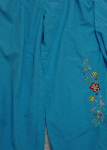 Nakışlı rahat kesim çabuk kuruyan kaliteli Haşema - Görsel 6