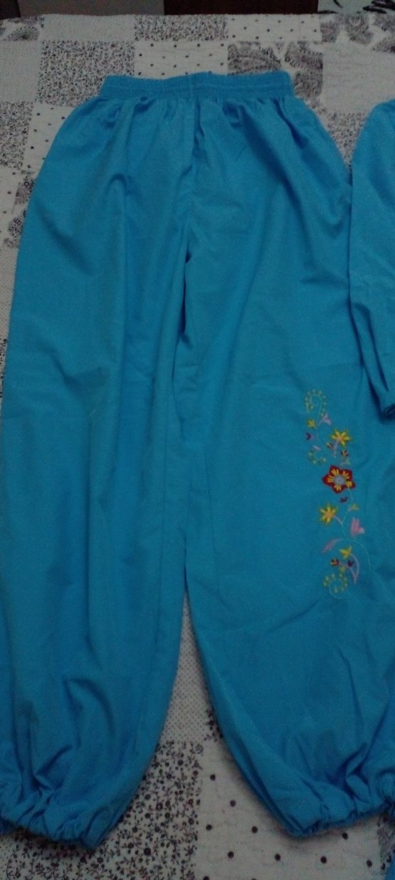 Nakışlı rahat kesim çabuk kuruyan kaliteli Haşema - Görsel 3