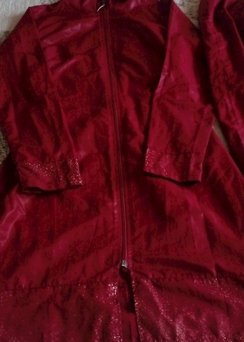 Bordo simli kaliteli çabuk kuruyan Haşema takımı - Görsel 4