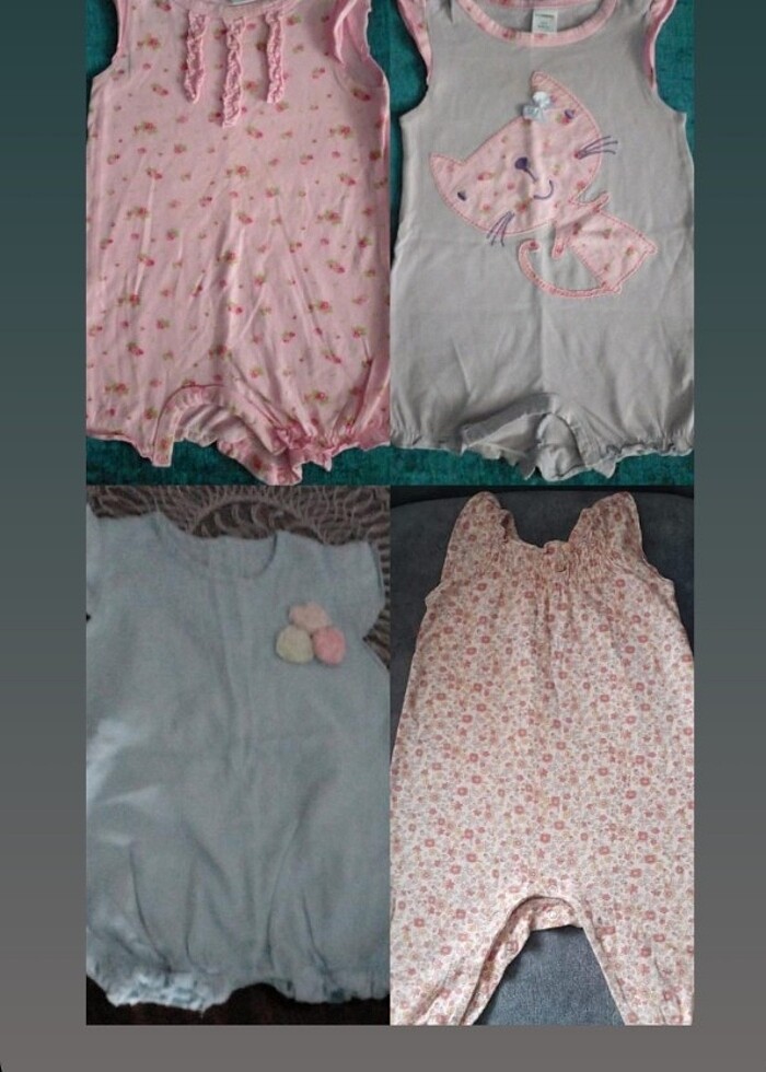 Lekesiz temiz çeşitli bebek kıyafetleri
toplam 15 adet ürün - Görsel 3