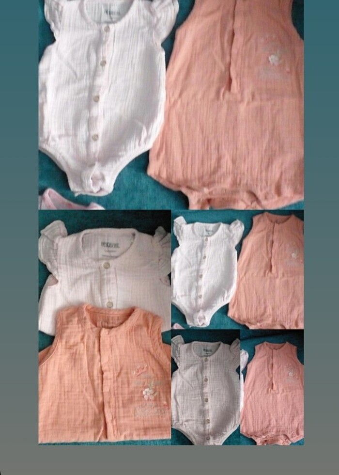 Lekesiz temiz çeşitli bebek kıyafetleri
toplam 15 adet ürün - Görsel 4