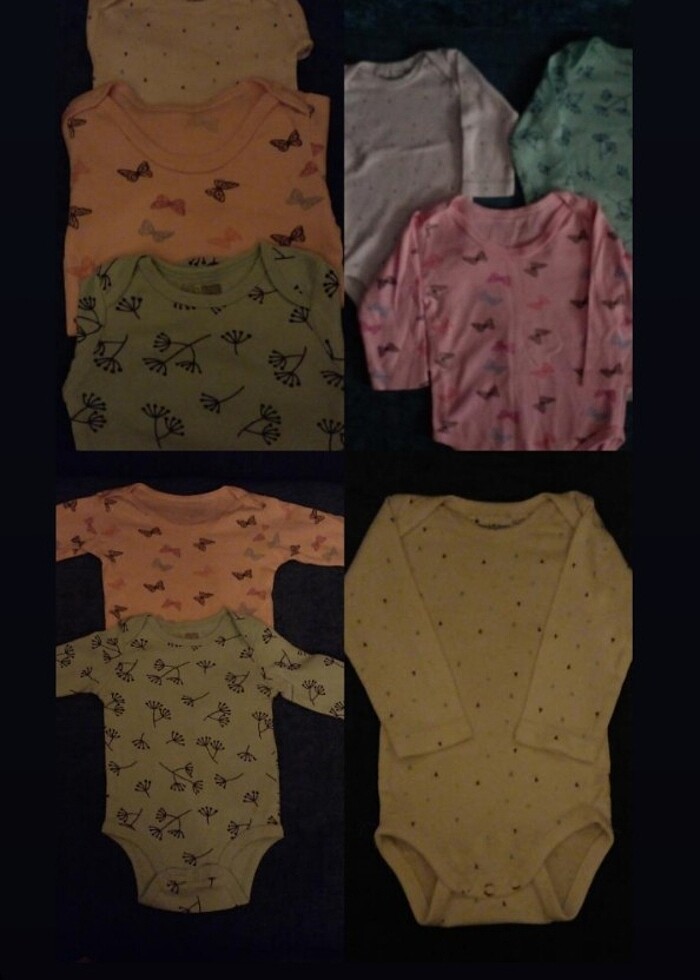 Lekesiz temiz çeşitli bebek kıyafetleri
toplam 15 adet ürün - Görsel 5