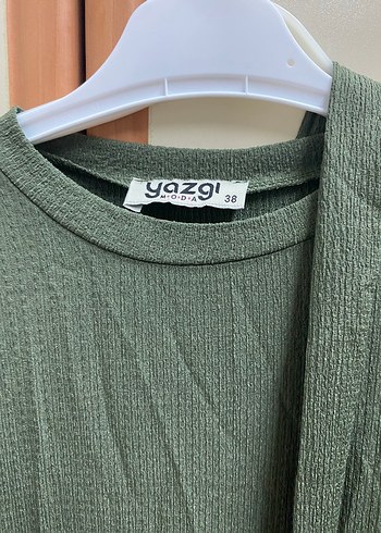 38 Beden Kadın Uzun Keten Elbise, Salaş Kesim, Pilili