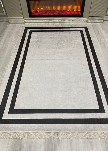 Diger Koyu Mavi Yılan Desenli Halı - Görsel 10