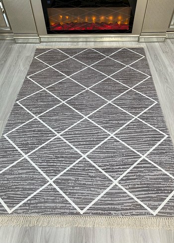 Diger Koyu Mavi Yılan Desenli Halı - Görsel 8