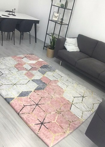 Gri Soyut Desenli Çağdaş Halı örtüsü 4 M2 650 tl 6 m2 750 tl  - Görsel 19