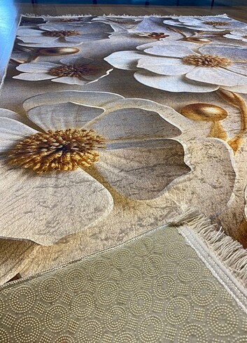 İSTEDİĞİNİZ ÖLÇÜDE 3 BOYUTLU KAYMAZ TABAN HALI  - Görsel 3