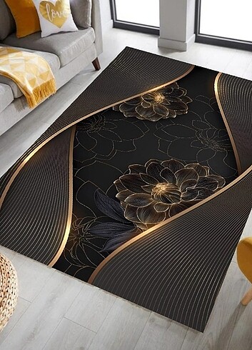 İSTEDİĞİNİZ ÖLÇÜDE 3 BOYUTLU KAYMAZ TABAN HALI  - Görsel 6