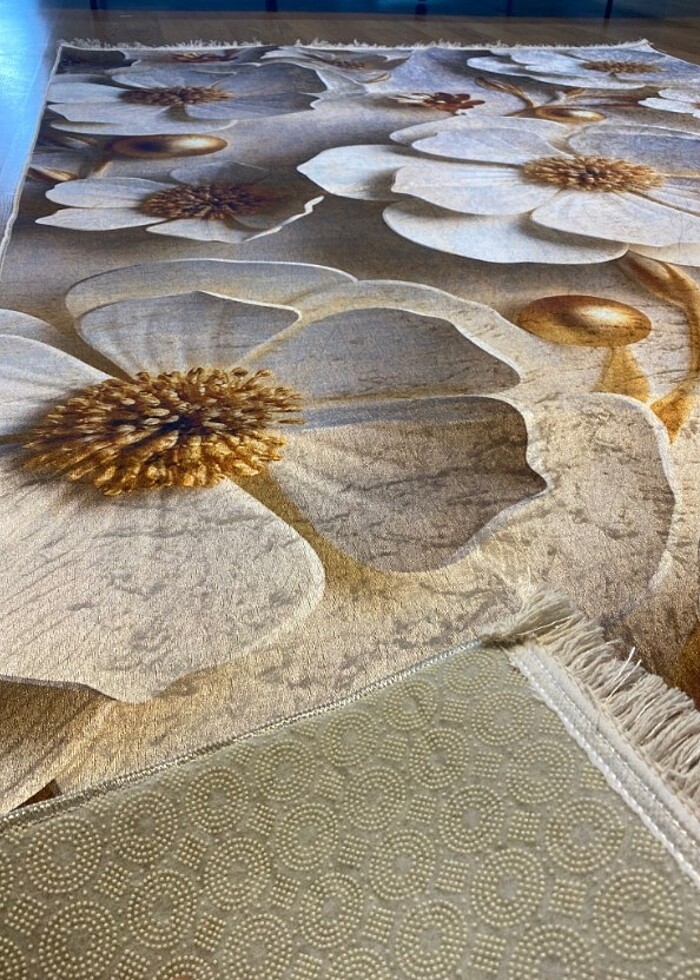 İSTEDİĞİNİZ ÖLÇÜDE 3 BOYUTLU KAYMAZ TABAN HALI  - Görsel 3