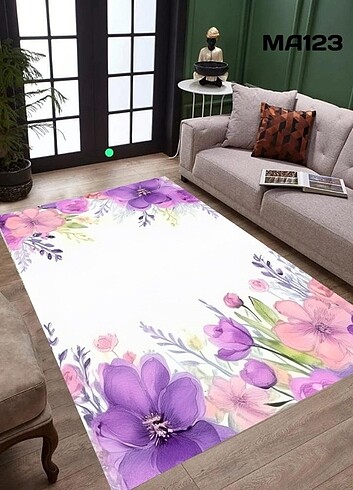 3 BOYUTLU KAYMAZ TABAN HALI BİRİNCİ KALİTE BASIM UYGUN FİYAT GAR - Görsel 6