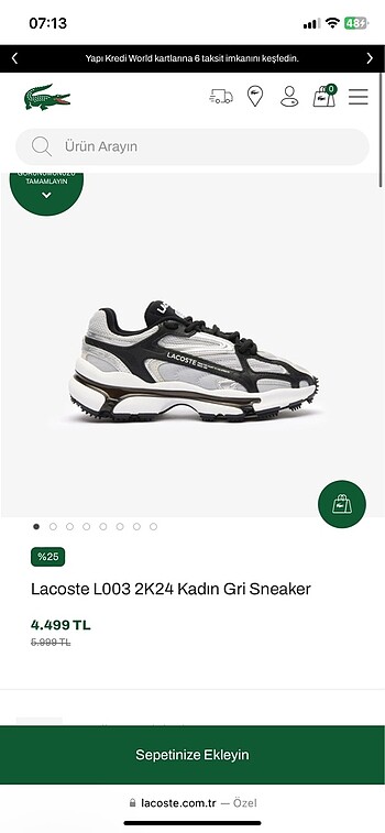 Lacoste Lacoste ayakkabı