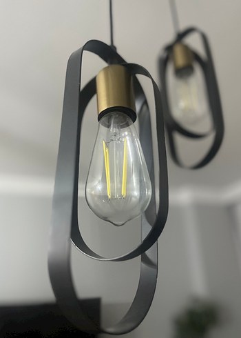 2 adet Avize Modern Sarkıt Lamba Avize