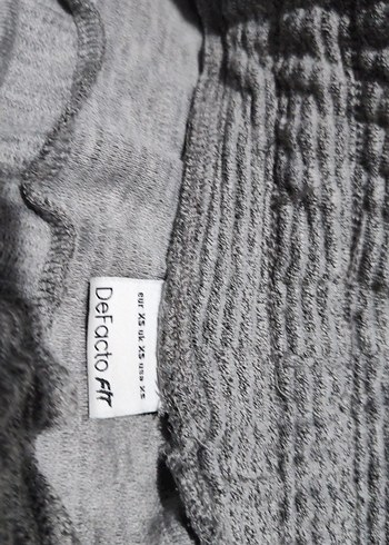 Gri Bol Kesim Kadın Eşofman Altı - Görsel 7