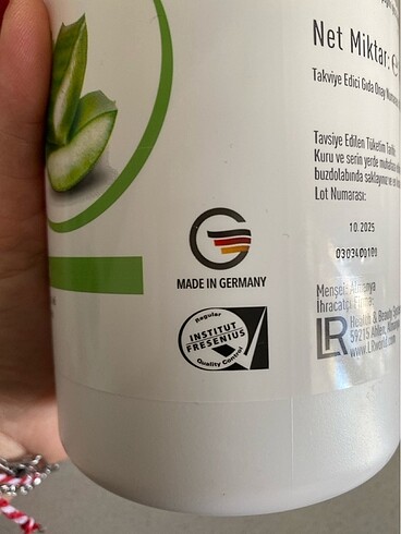 LR HEALTH BEAUTY LR sivera aloevera içecek