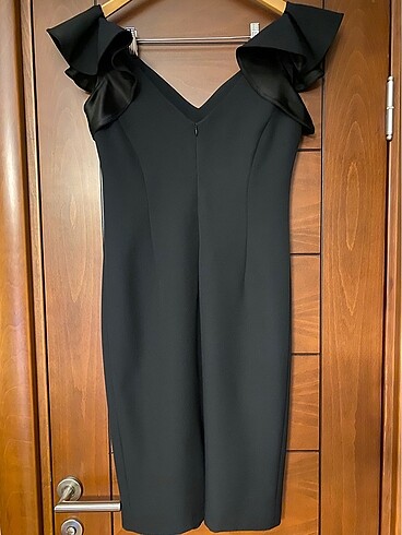 Vakko siyah elbise