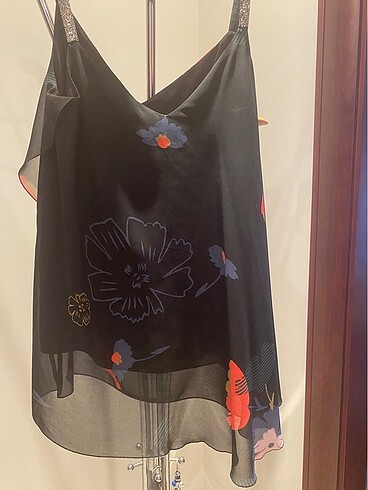Beymen Club Uçuş uçuş askılı şifon bluz