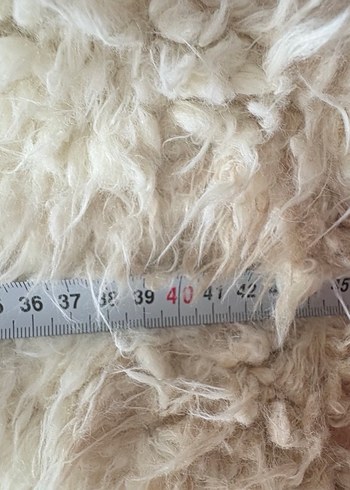 Bej Uzun Kadın Suni Kürk - Görsel 6