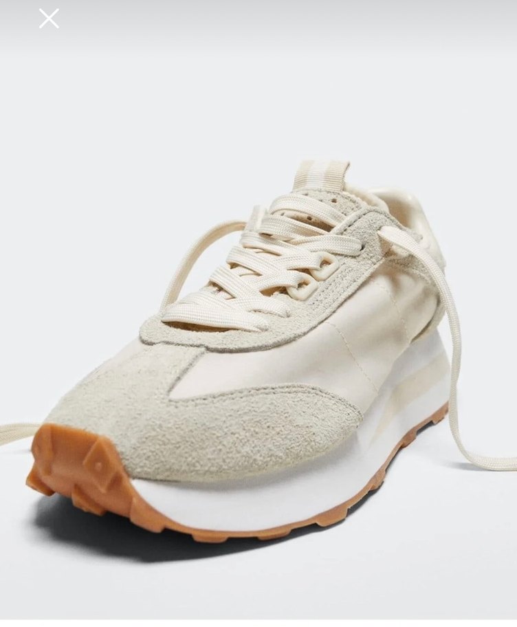 Beyaz Kadın Günlük Sneakers - Görsel 3