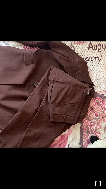 m Beden bordo Renk Blazer takım ve kumaş pantolon