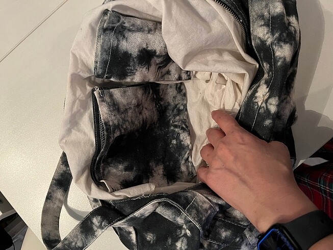 Beden lacivert Renk Zara Batik Çanta