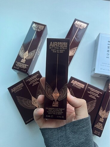 Sephora Charlotte tilbury makyaj sabitleme spreyi