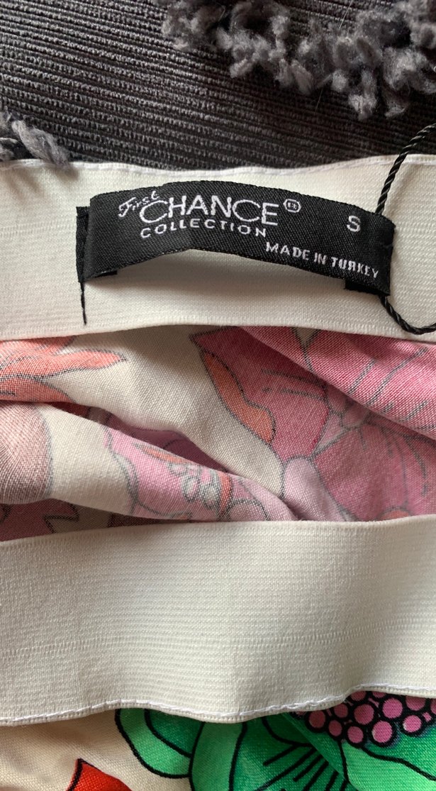 Çiçek Desenli Uzun Etek - Görsel 3