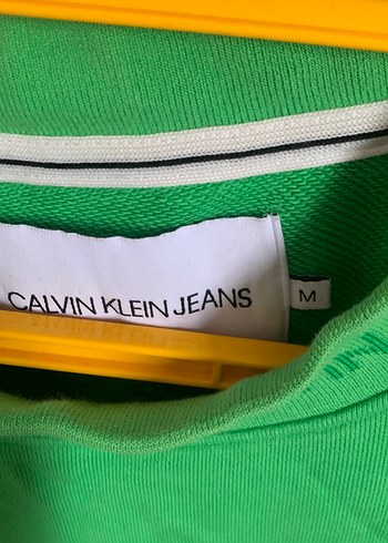 Calvin Klein Yeşil erkekSweatshirt - Görsel 2