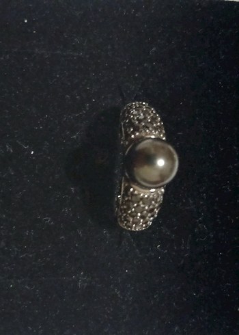 İnci taşlı  gümüş yüzük - Görsel 4