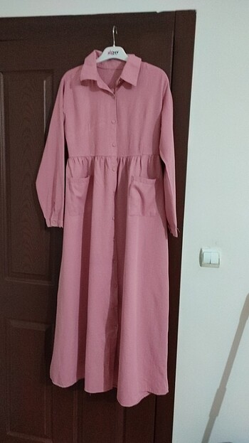 Tesettür uzun elbise 