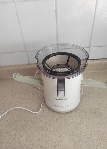 Beden Renk Beyaz ve Gri Elektrikli Meyve Sıkacağı