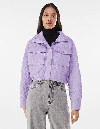 Bershka kapitone ceket