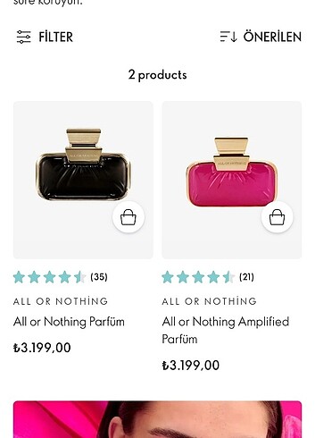 Oriflame All Or Nothing Parfüm