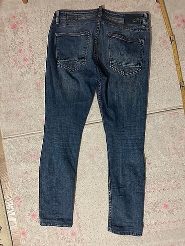 33 Beden Denim Plus Erkek Kot Pantolon 33 Beden