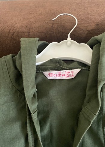 Düğmeli Uzun Keten Kadın Ceket - Görsel 2