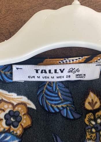 Volanlı V Yaka Mavi Mini Bohem Elbise - Görsel 3