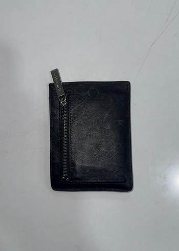 Calvin Klein Siyah Deri Erkek Kartlık - Görsel 7