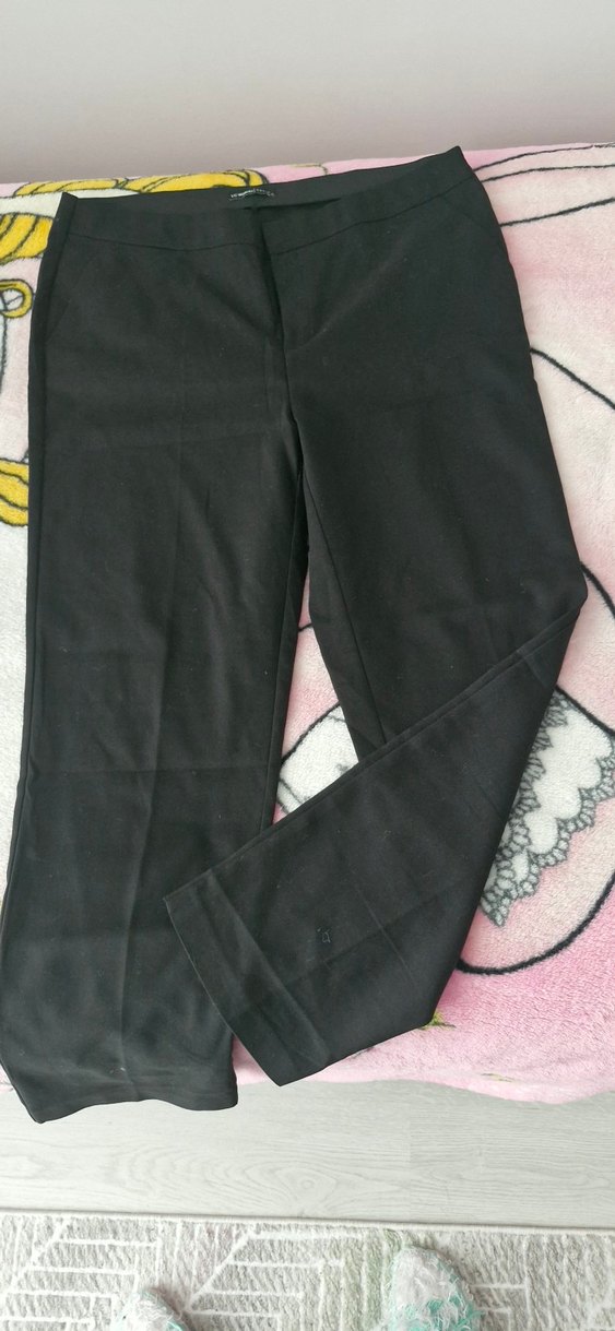 Siyah Kadın pantolon - Görsel 3