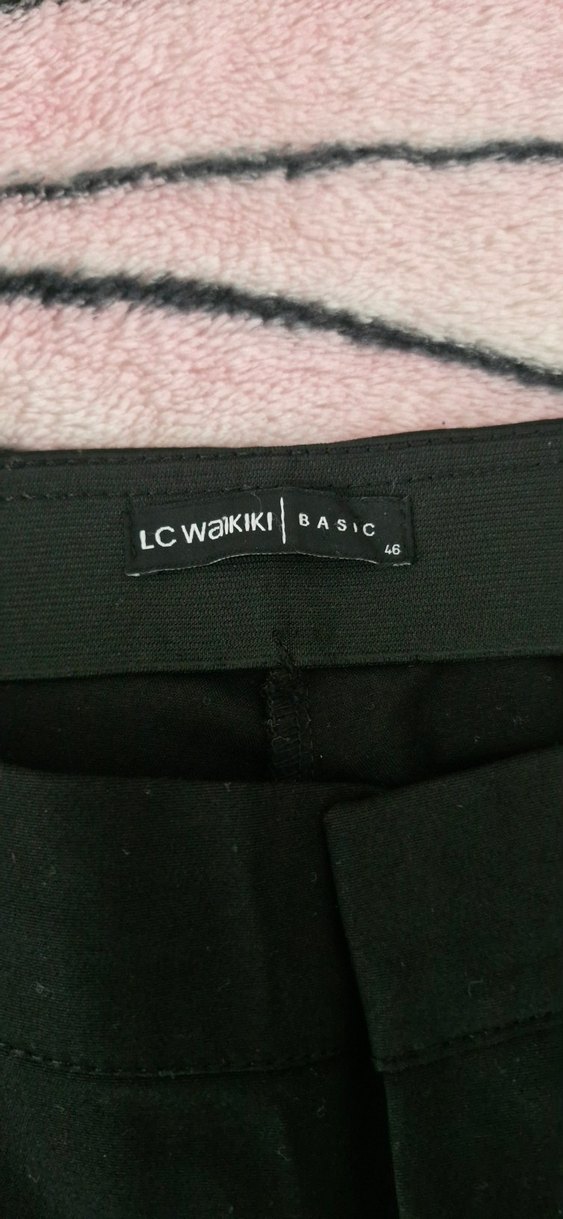 Siyah Kadın pantolon - Görsel 2