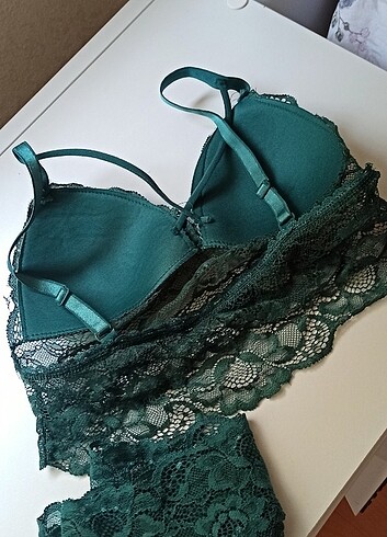 Dantelli Sütyen Bralet Takımı