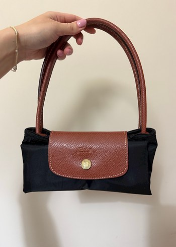 Siyah longchamp çanta - Görsel 2