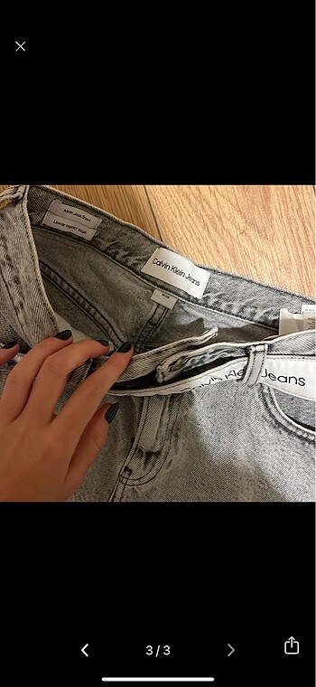 28 Beden calvin klein jeans kot şort