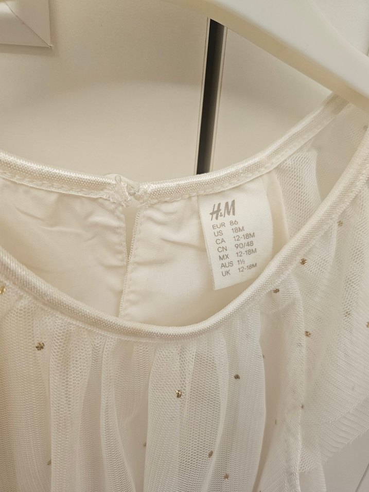 Kız Çocuk Beyaz Elbise - Görsel 3