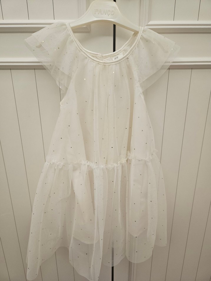 Kız Çocuk Beyaz Elbise - Görsel 2